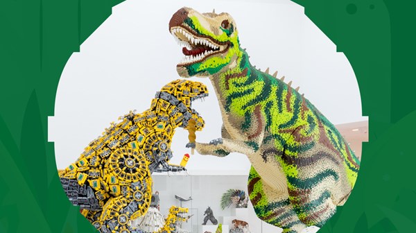 Feed the Dinosaurs in the Masterpiece Gallery