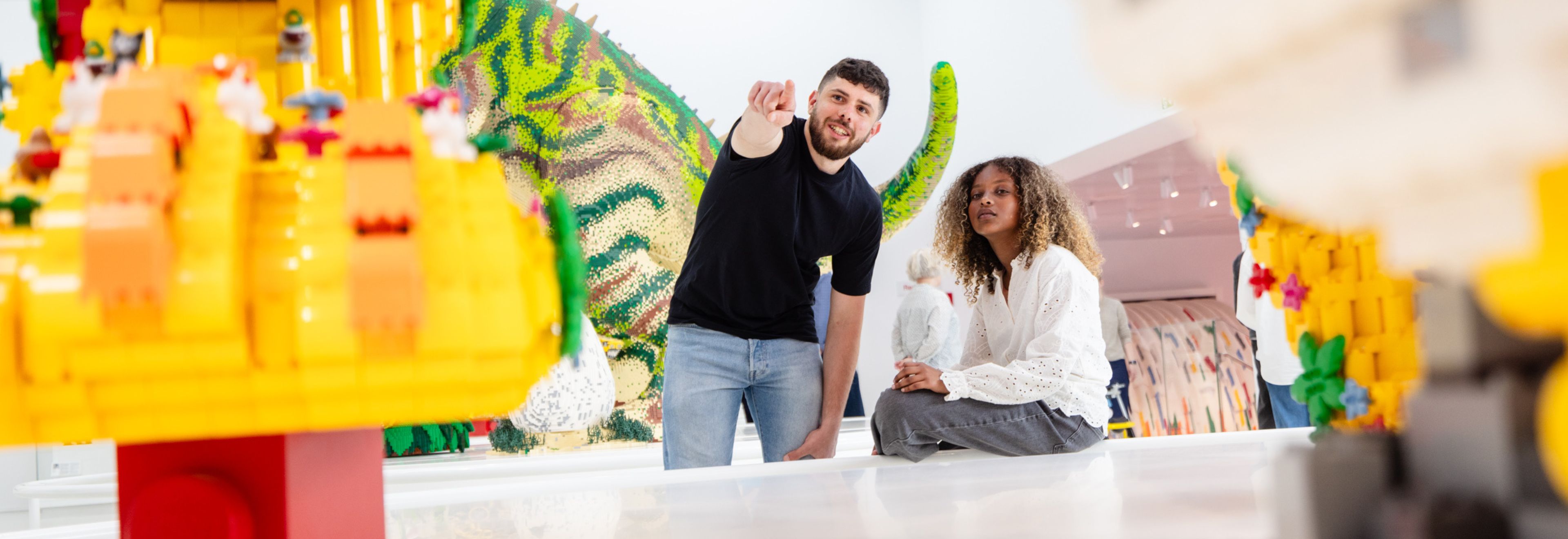 Gruppen und events im LEGO House