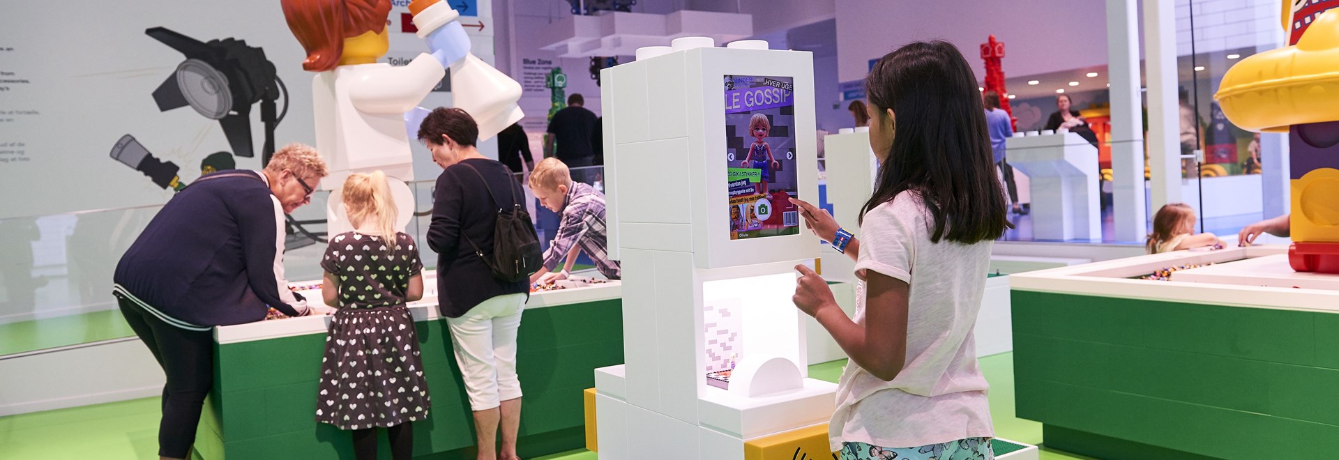 Scan your wristband and bring your LEGO to life