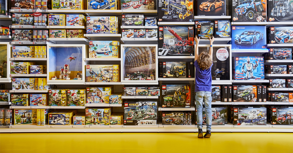 øre guld velsignelse LEGO® House LEGO Store