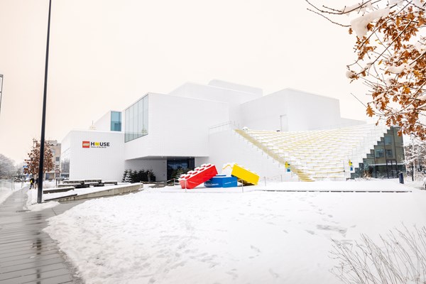 LEGO House® in the winter
