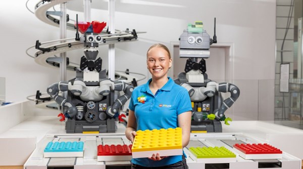 LEGO inspirerede restauranter i LEGO House. 