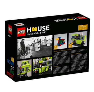 Package of the new LEGO House exclusive product. 