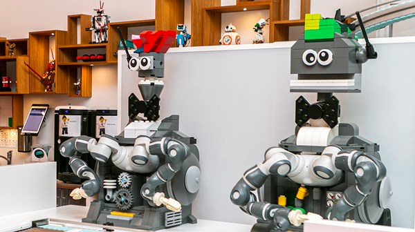 Restaurant MINI CHEF robots