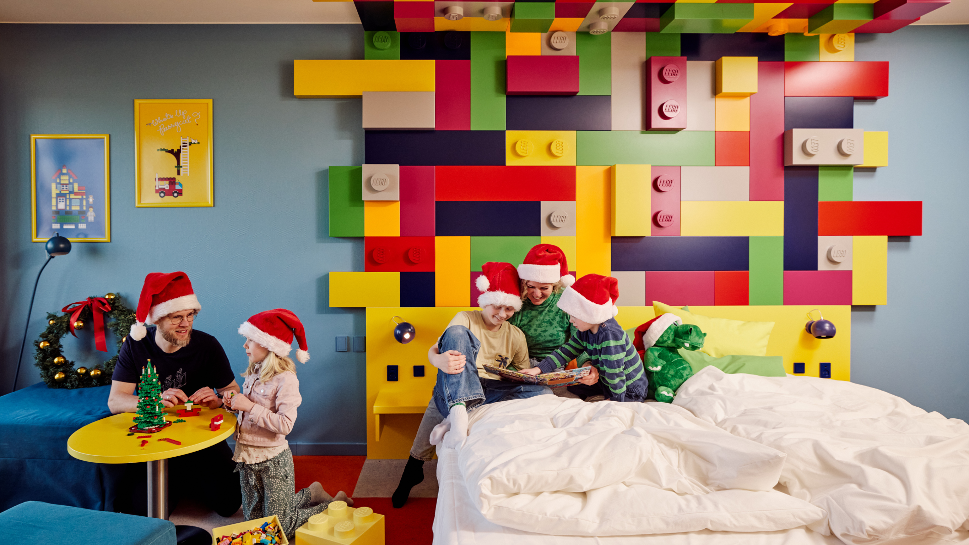 LEGO jule-overnatningspakke