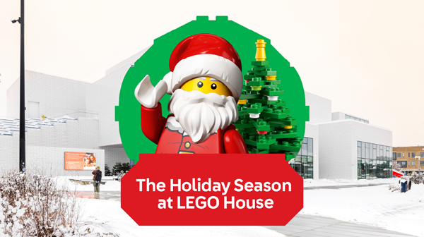 Die Weihnachtszeit im LEGO® House 