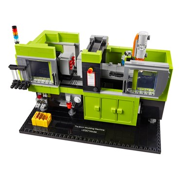 Brick build moulding machine - new exclusive LEGO House product. 