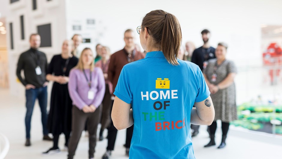 Playful tours in LEGO House.