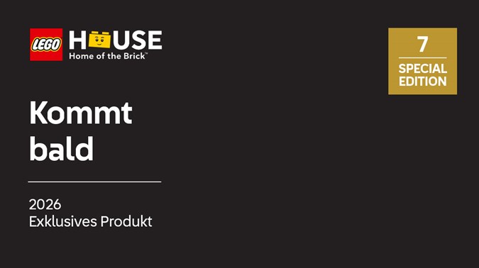 LEGO® House Exklusivprodukt - kommt bald 