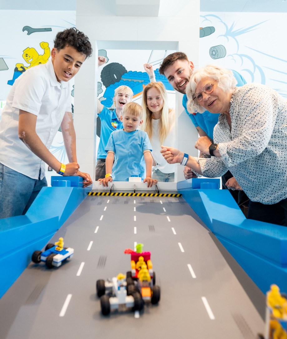 Test Driver in LEGO House