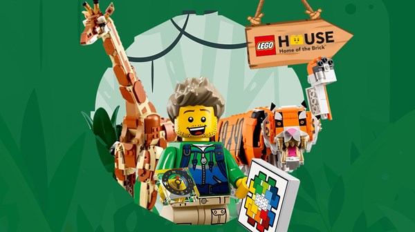 Animals in the Wild at LEGO House 