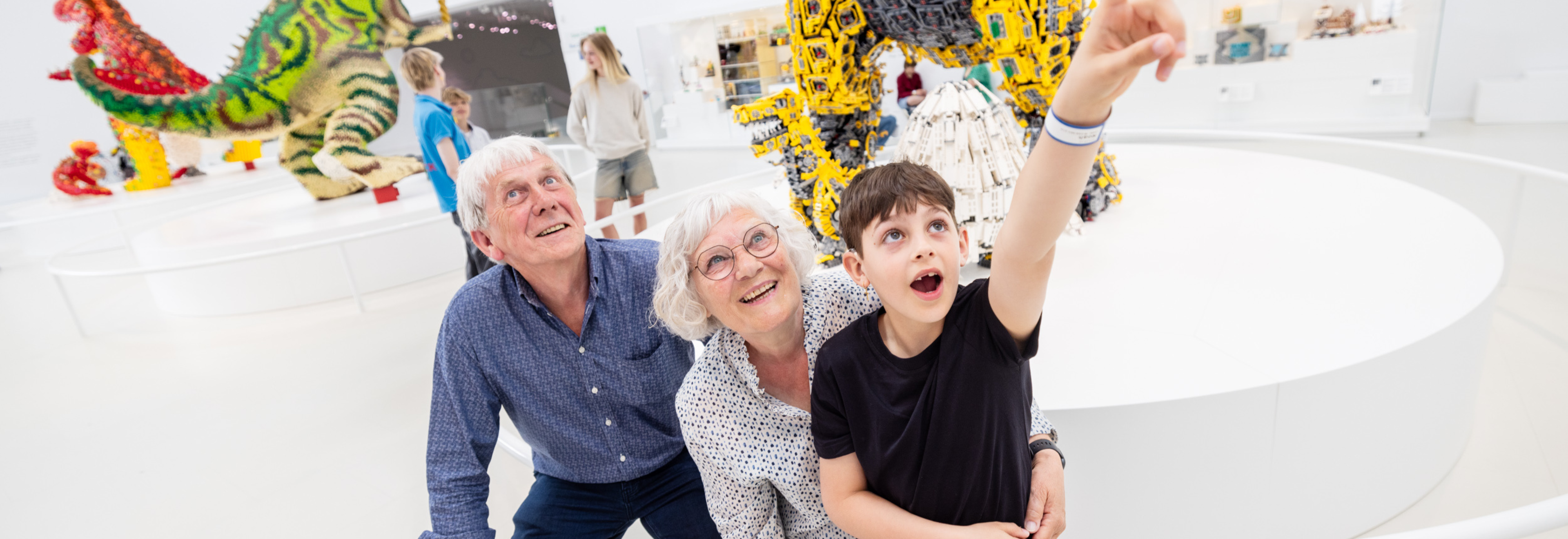 Familienkarte im LEGO House