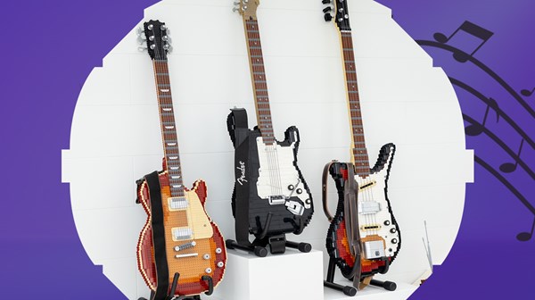 LEGO® Instruments in Masterpiece Gallery 